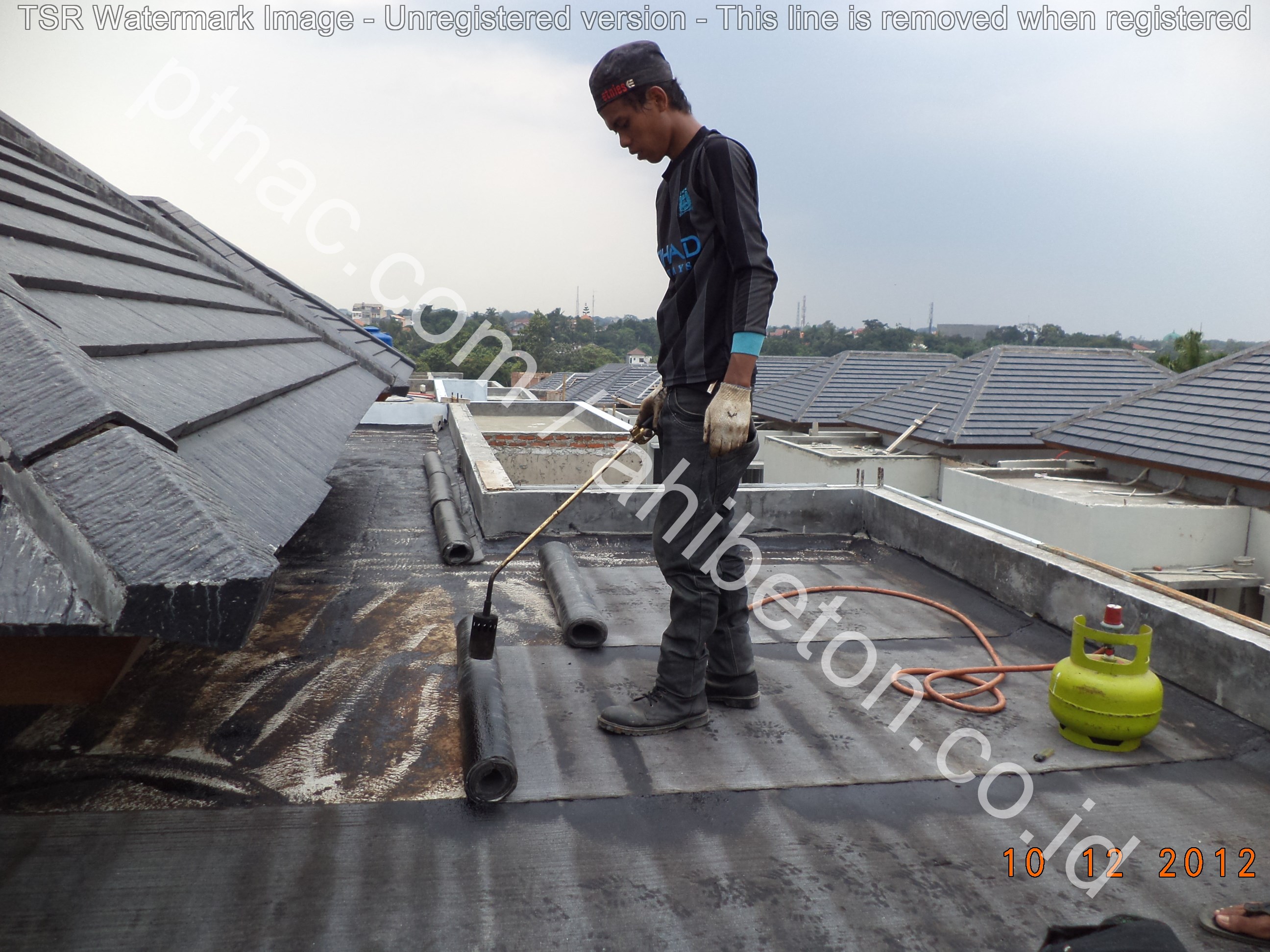WP membrane bakar atap