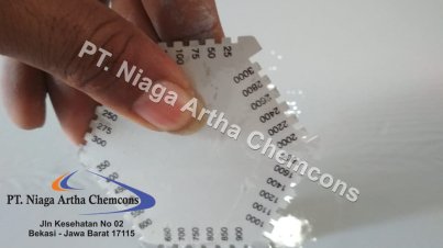 Alat Mengukur Ketebalan Cat Lantai Epoxy