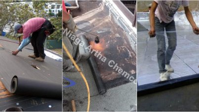 Jenis waterproofing membrane