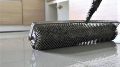 Cat Lantai Keramik Dengan Epoxy