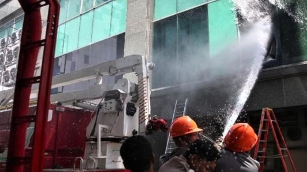 Kebakaran Gedung Cyber