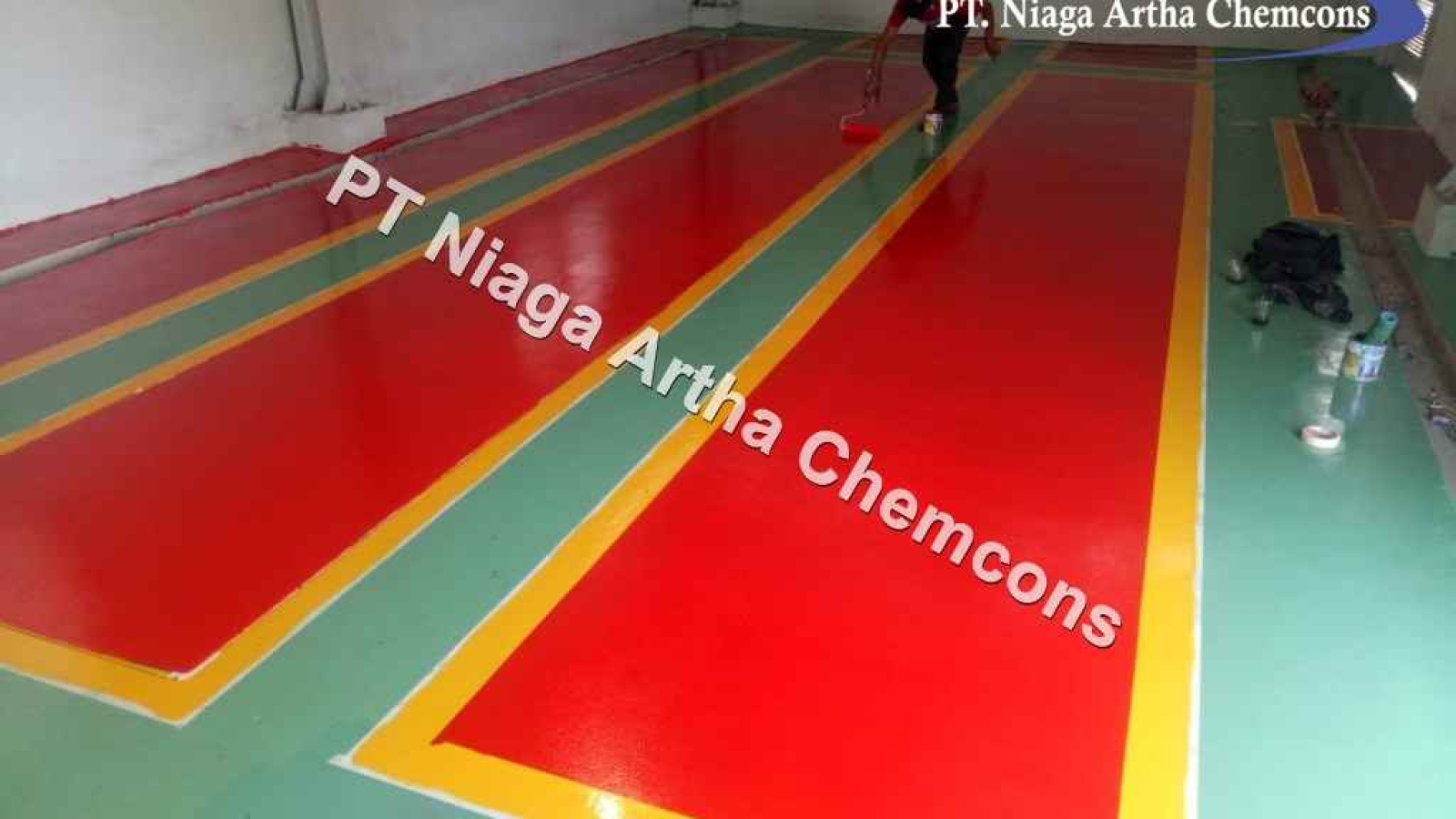 Dokumentasi Project PT Niaga Artha Chemcons - Epoxy Floor