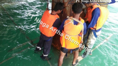Dokumentasi Project PT Niaga Artha Chemcons - Underwater Repair