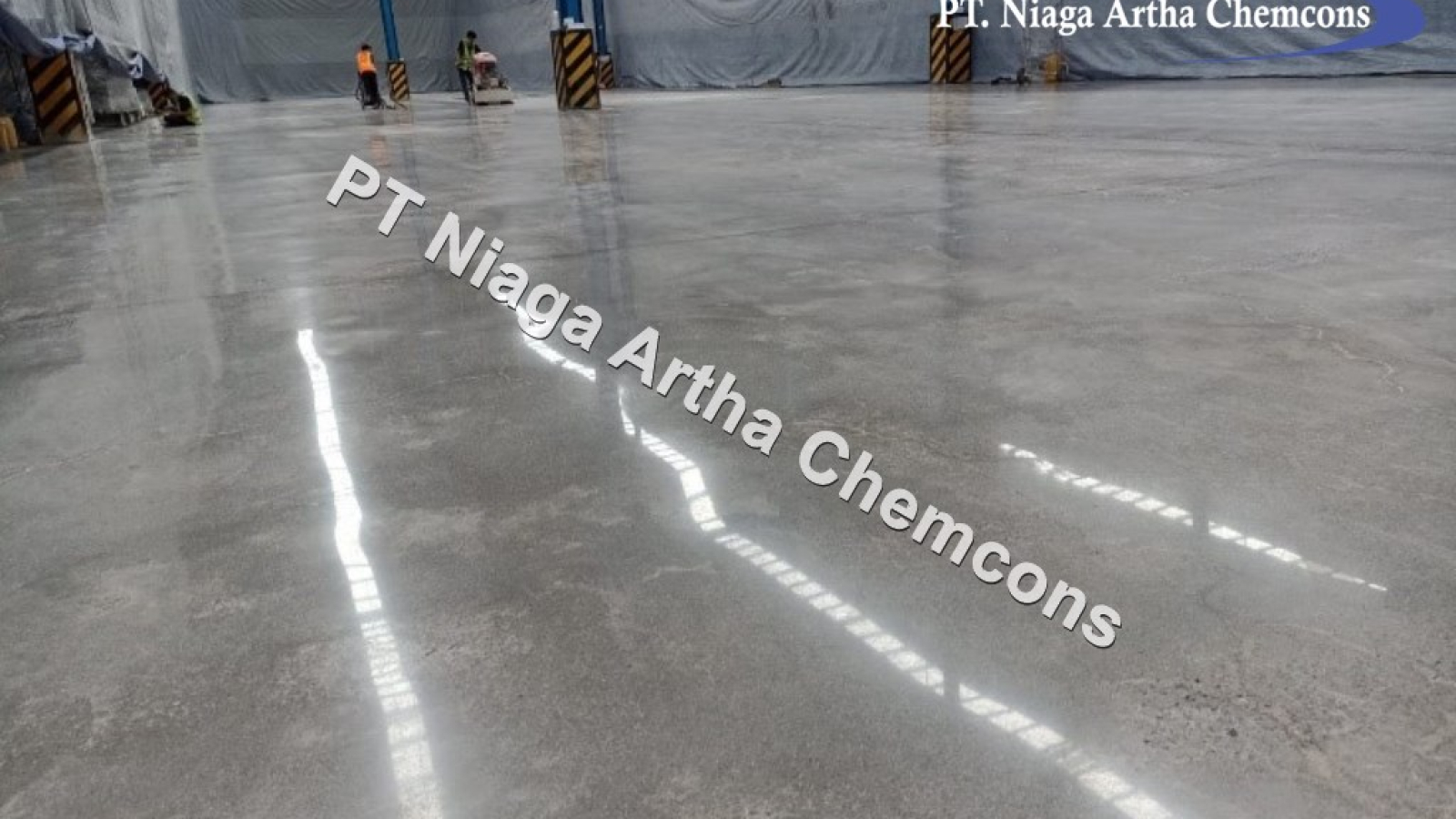 Dokumentasi Project PT Niaga Artha Chemcons - Polish Concrete