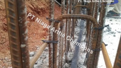 Dokumentasi Project PT Niaga Artha Chemcons - Waterstop Swellable