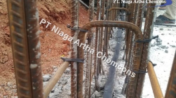 Dokumentasi Project PT Niaga Artha Chemcons - Waterstop Swellable
