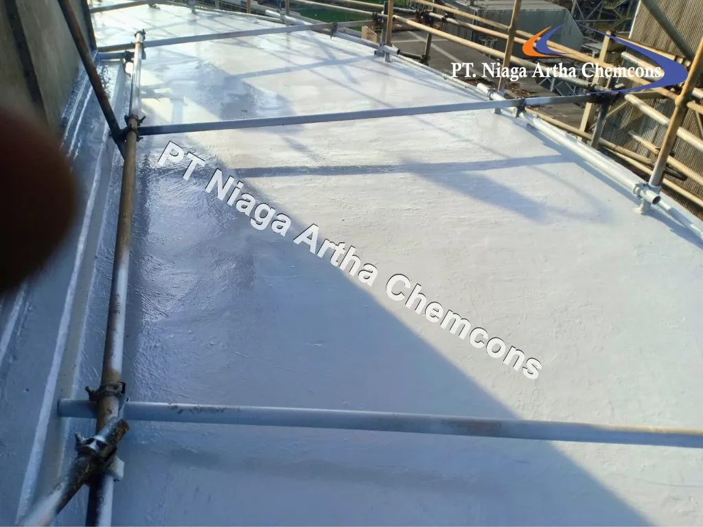 Project Polyurea Coating PT. Niaga Artha Chemcons di Perusahaan Pengelola Pembangkit Listrik