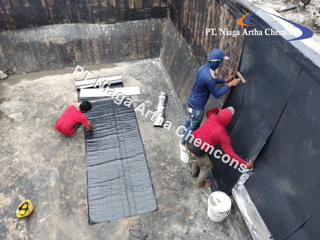 Biaya Jasa Waterproofing per m2 - Proyek Waterproofing Membrane 