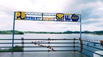 Proyek Stamped Concrete PT Niaga Artha Chemcons di Bendungan Sepaku Semoi