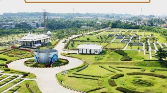 Proyek Stamped Concrete PT Niaga Artha Chemcons di Al-Azhar Memorial Garden