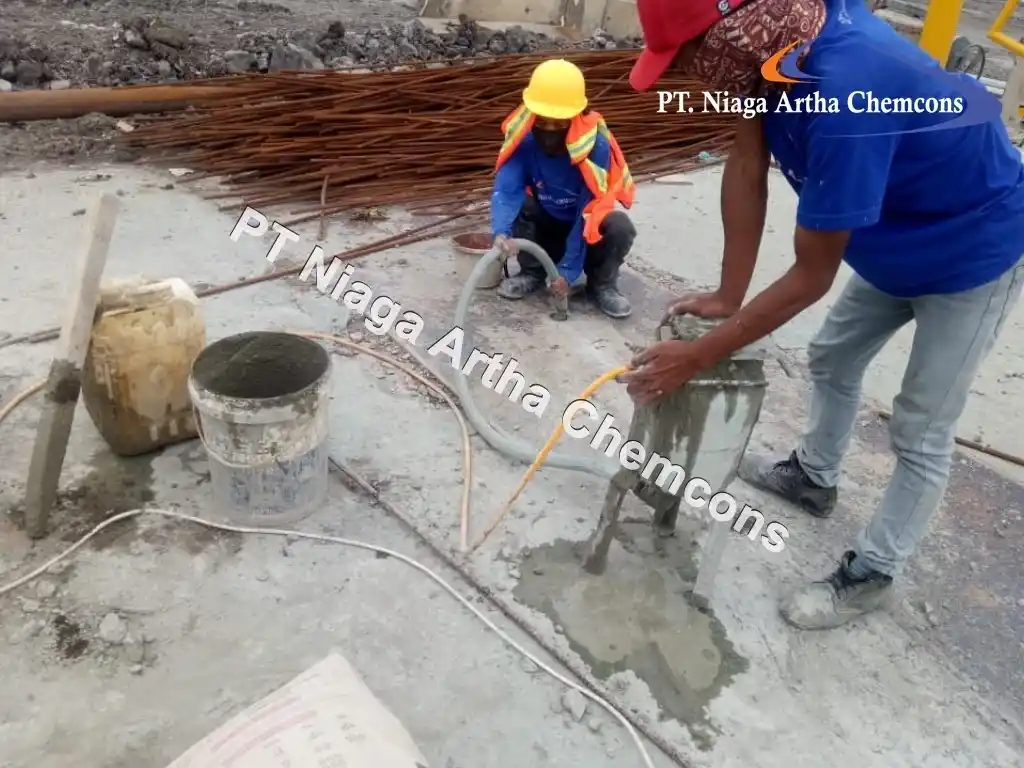 Proyek Injeksi Semen di PT Niaga Artha Chemcons - Biaya Injeksi semen