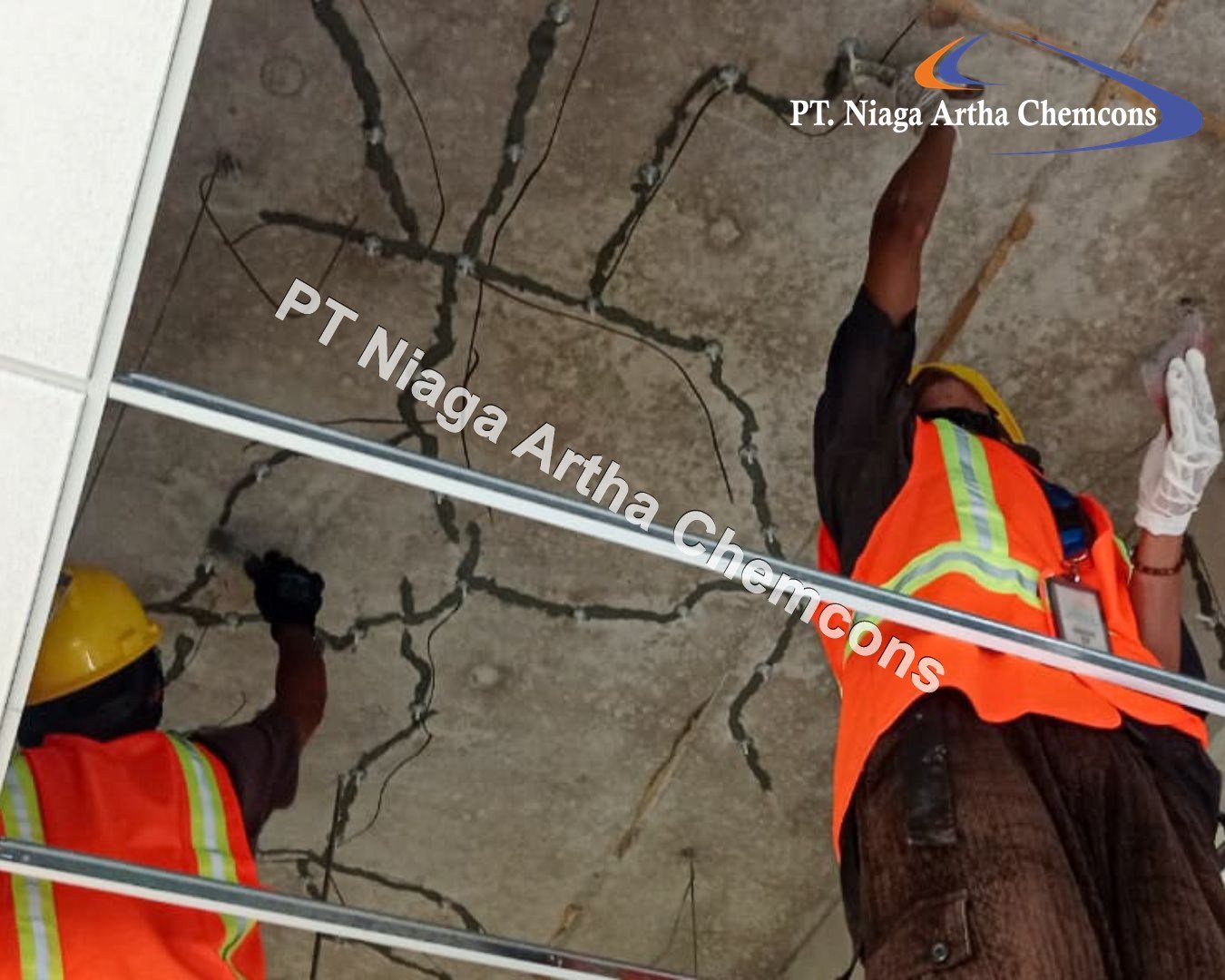 Proyek Injeksi Epoxy PT Niaga Artha Chemcons di Terminal Kontainer Skala Nasional