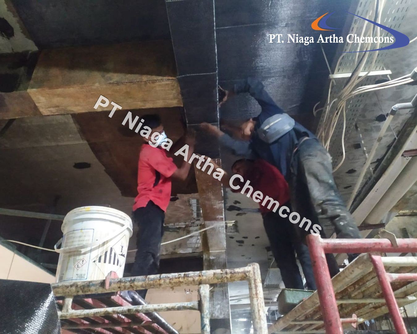 Proyek Perkuatan Struktur PT Niaga Artha Chemcons pada Gedung Instansi Pendidikan Kedinasan di Jakarta