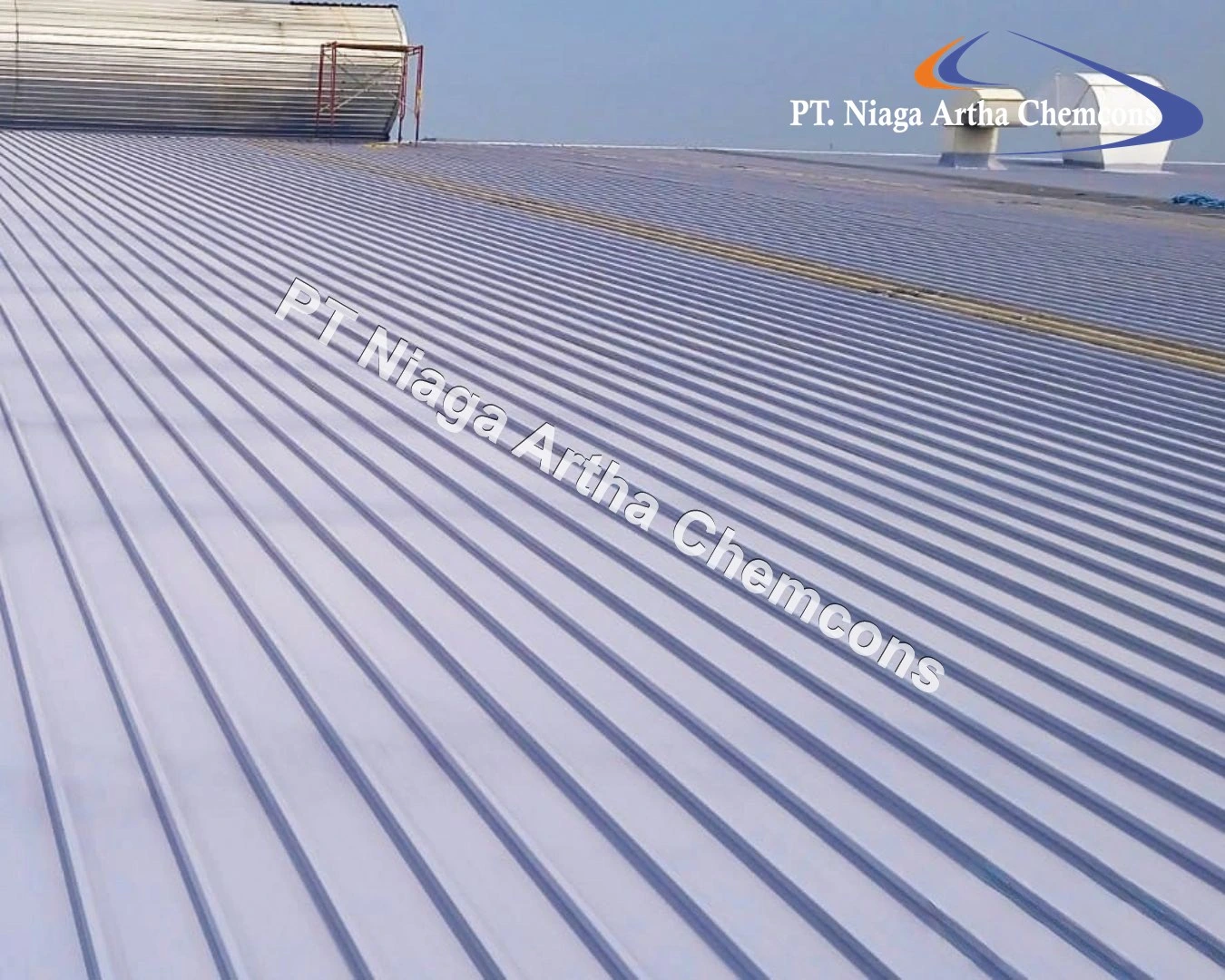Proyek Waterproofing Coating PT Niaga Artha Chemcons di Perusahaan Manufaktur Plastik