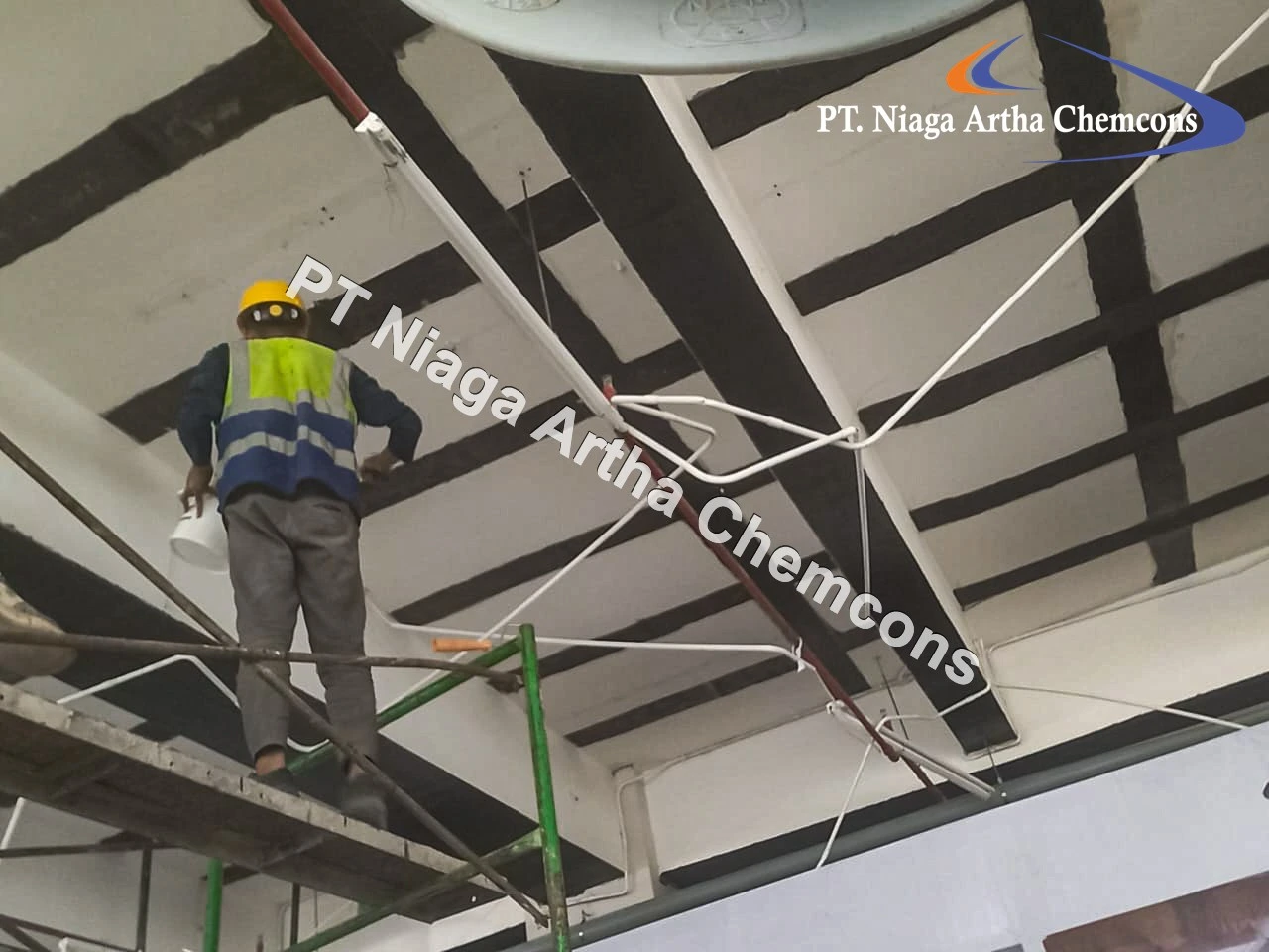 Proyek Perkuatan Struktur PT Niaga Artha Chemcons