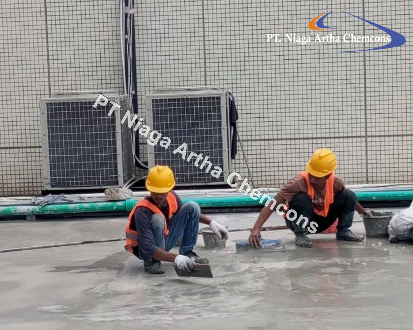 Proyek Kontraktor Waterproofing Coating PT Niaga Artha Chemcons di Geduung Legislatif NKRI