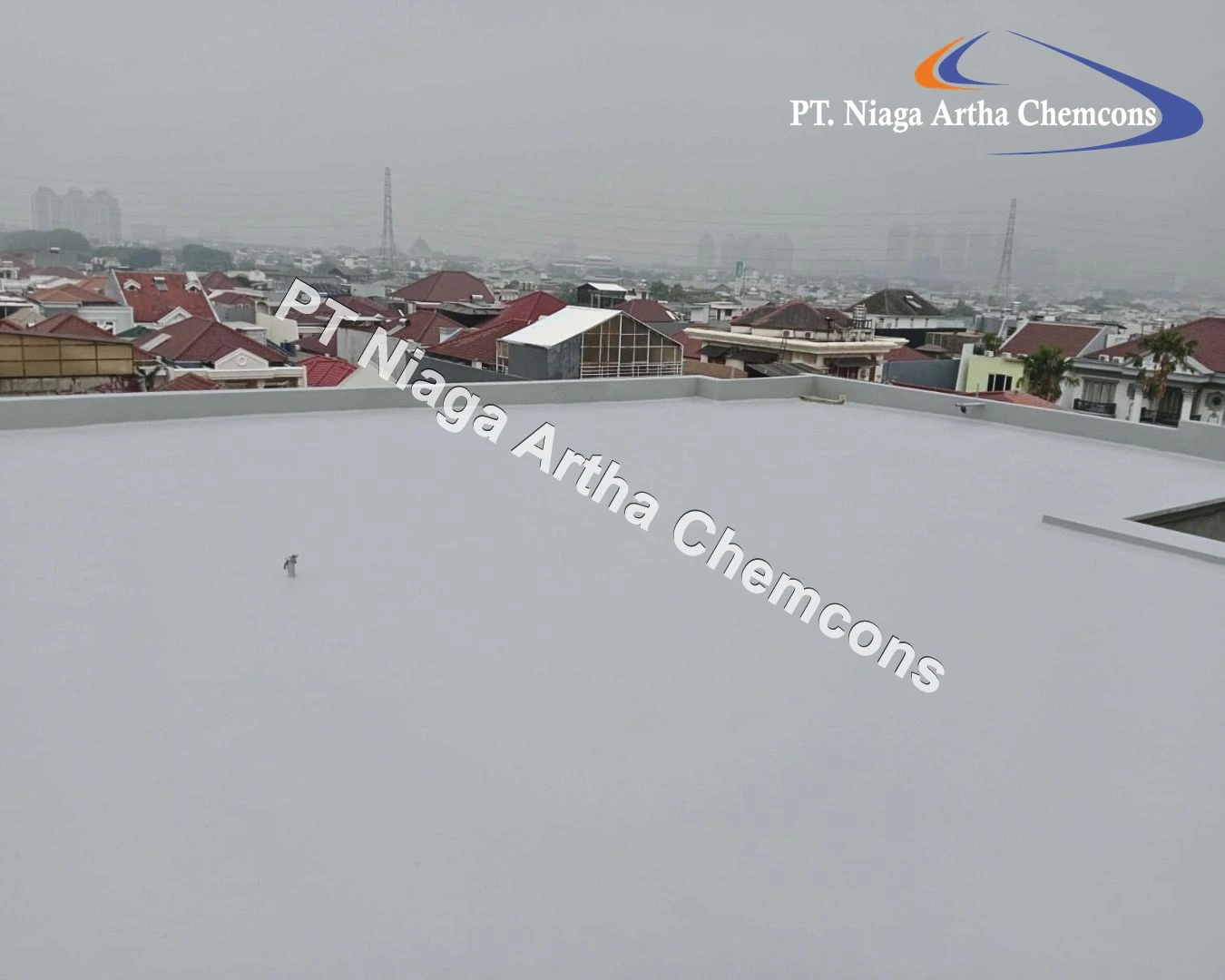 Proyek Waterproofing Coating PT Niaga Artha Chemcons di Rumah Tinggal