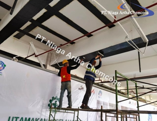 Aplikasi Metode Perkuatan CFRP Area Rumah Sakit
