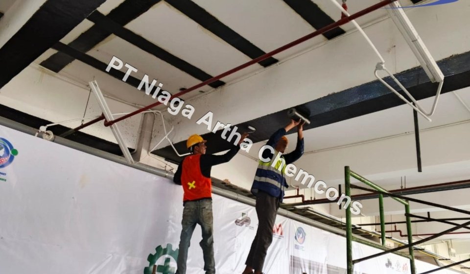 Aplikasi Metode Perkuatan CFRP Area Rumah Sakit