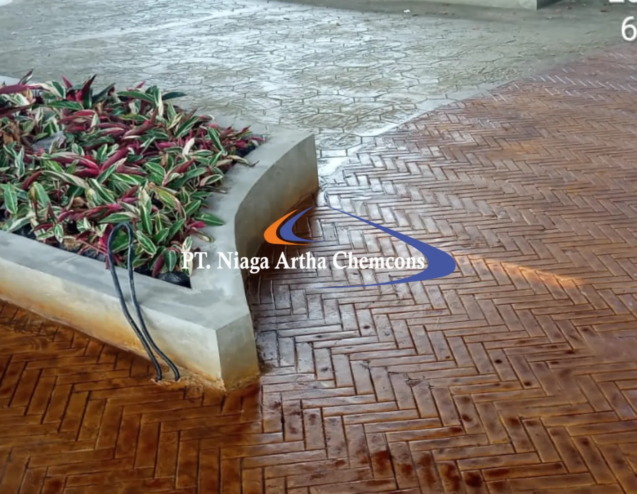 Aplikator Stamped Concrete Bekasi by PT Niaga Artha Chemcons
