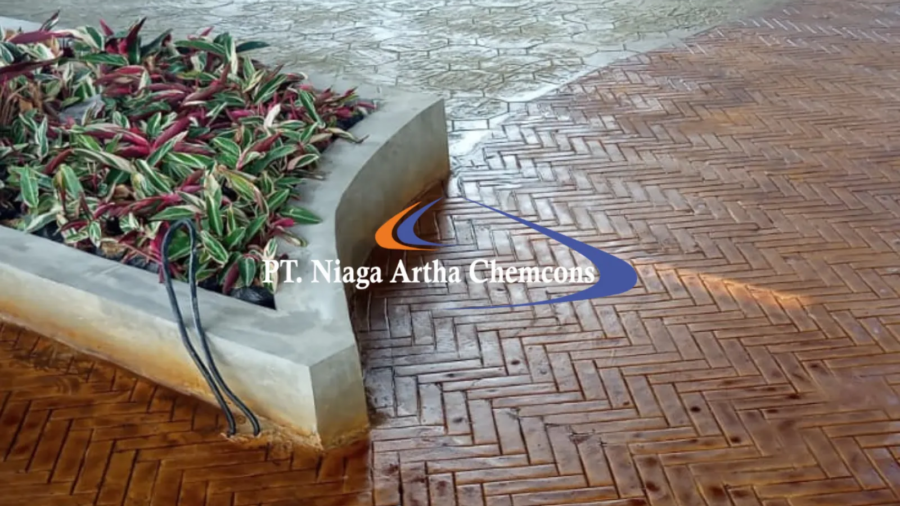 Aplikator Stamped Concrete Bekasi by PT Niaga Artha Chemcons